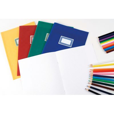 Apli Agipa - 32 Étiquettes scolaires 100% recyclées cadre et lignes verts - 36 x 56 mm - réf 101343