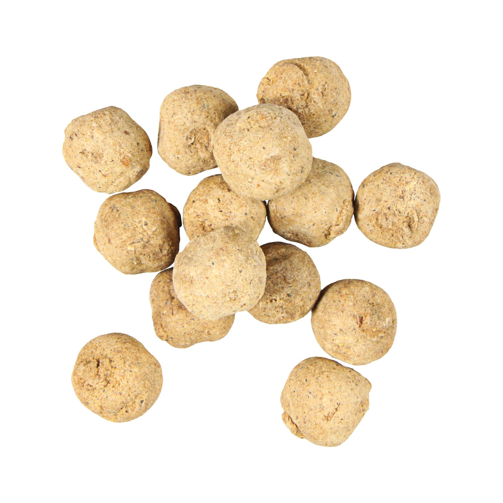 Schecker - Dog Boilies - Fisch Kartoffel  Krosse Knabberkugeln  mit Fisch