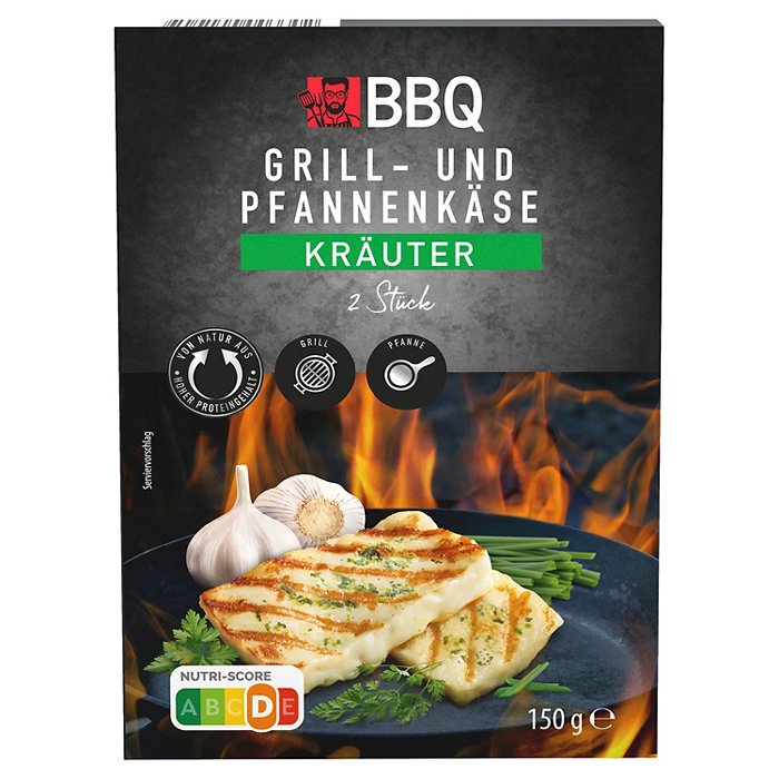 BBQ Grillkäse 150 g, Kräuter