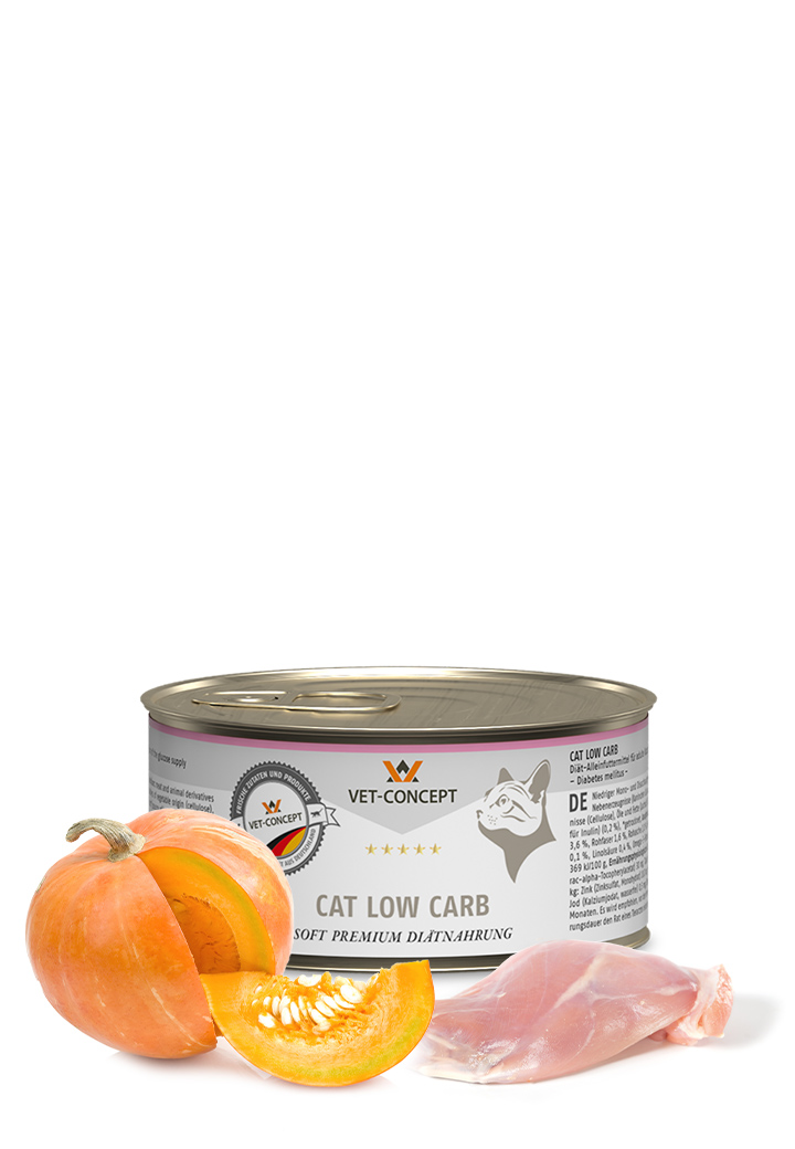 Katzenmenü Low Carb