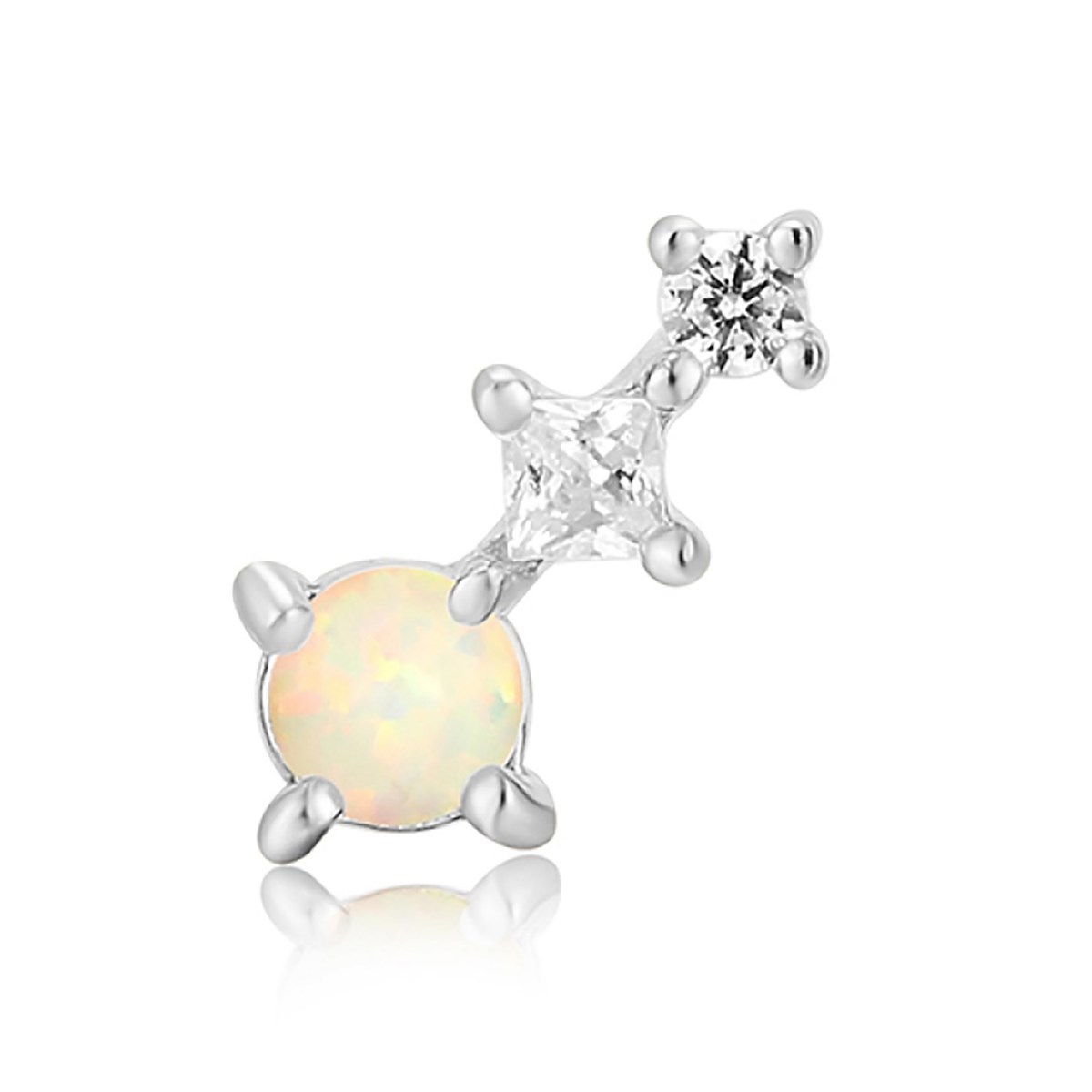 Boucle d'oreille individuelle Ania Haie Kyoto Opal