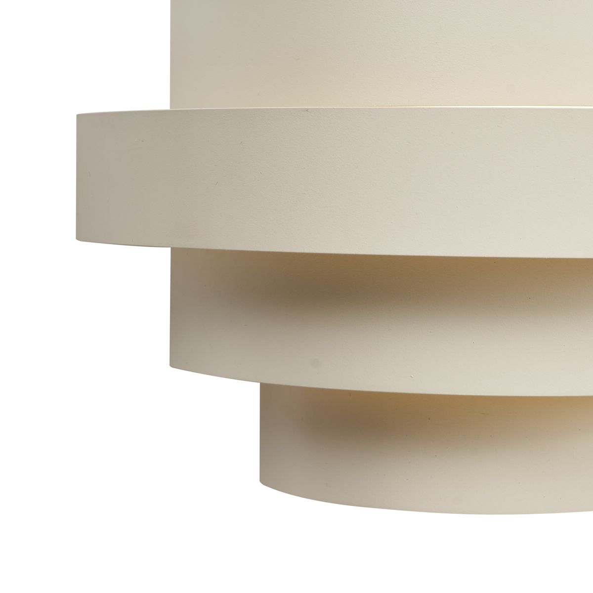 Moderne wandlamp beige incl. LED 3-staps dimbaar - Lines