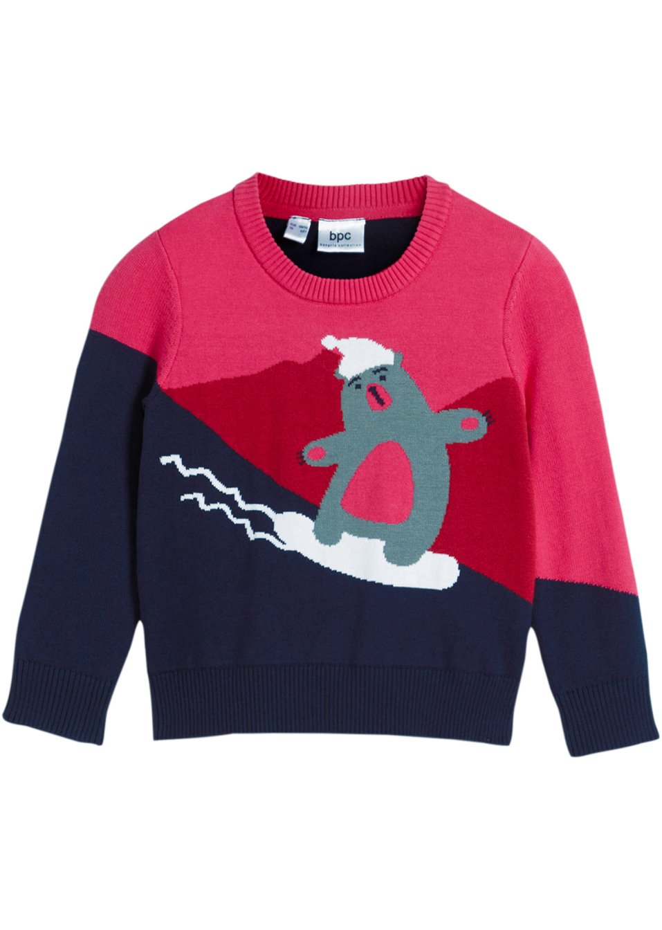 Pull en maille coton fille