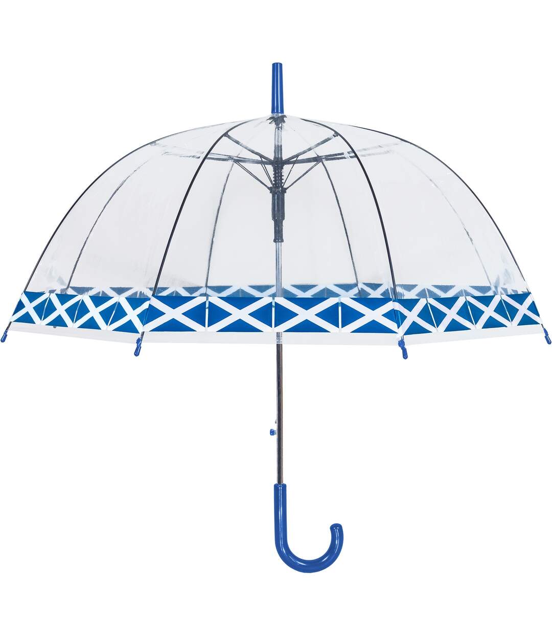 X-Brella - Parapluie en dôme (Transparent / Bleu) (Taille unique) - UTUT1495