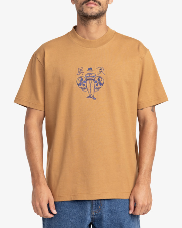 Rvca Invisible SS Tee Camel