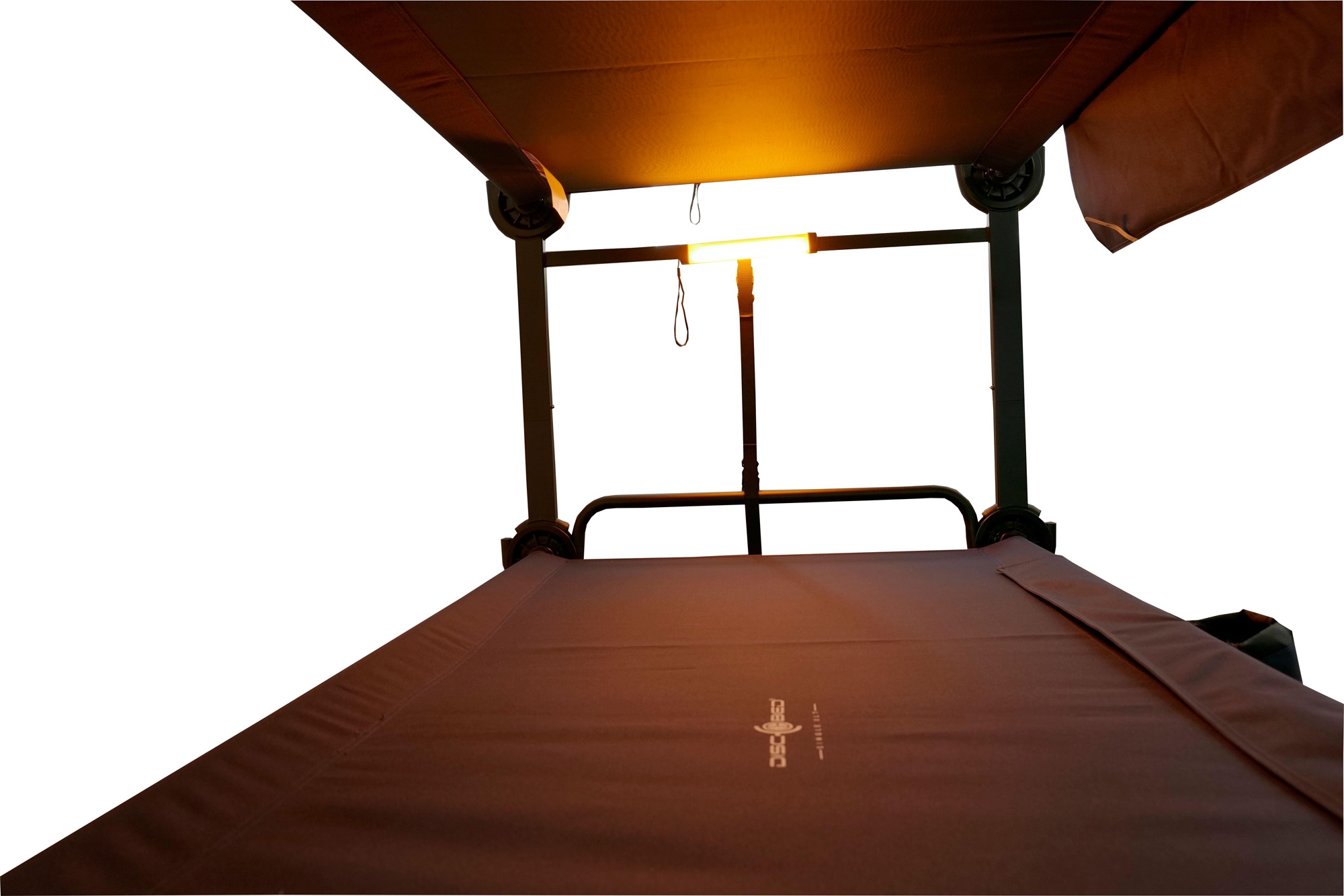 Disc-O-Bed Campingliege XLT mit Taschenlampe