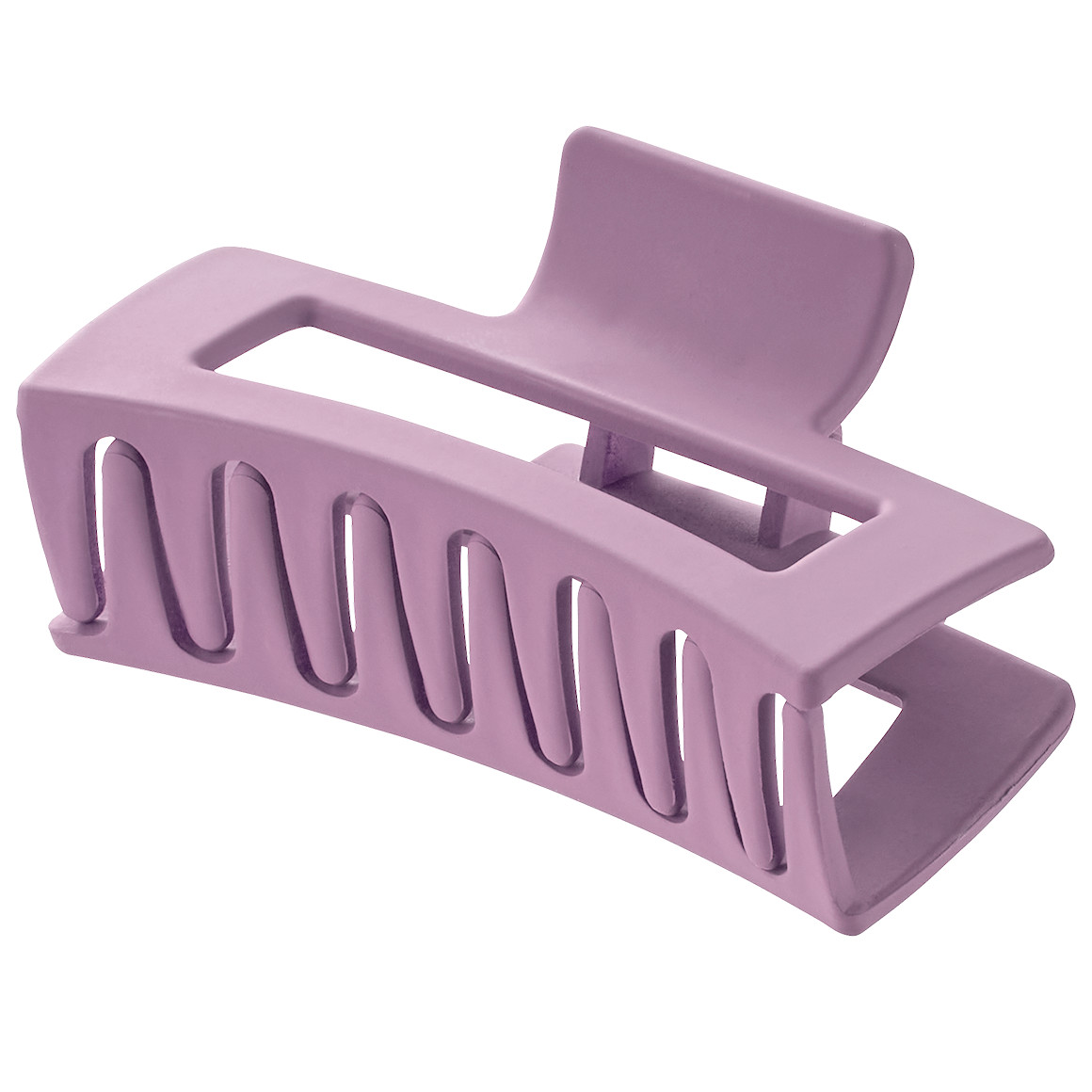 Große Haarklammer in matter Optik mauve