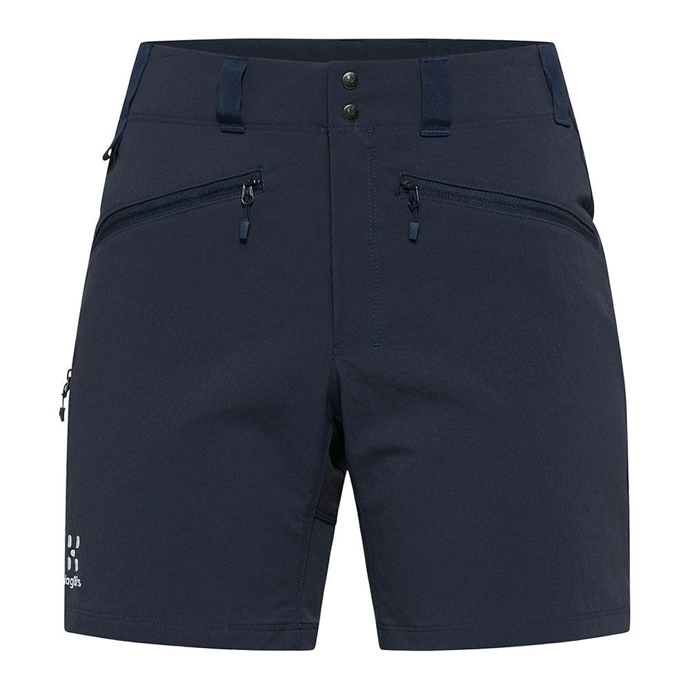 Haglöfs MID STANDARD - Short Femme tarn blue/true black