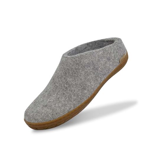 Glerups Slip-on Hjemmesko, Grå, 39