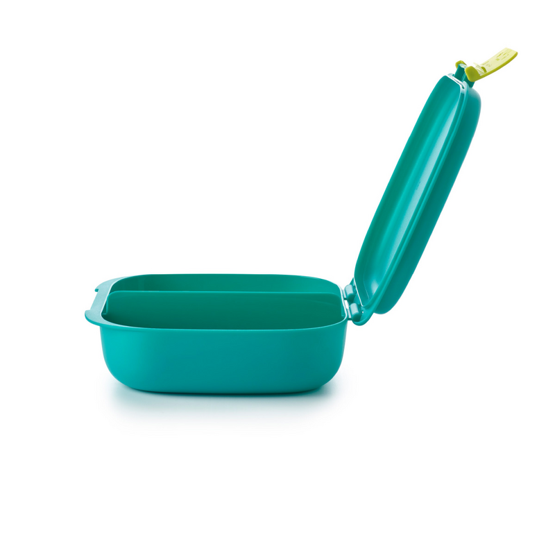 Eco+ 1-2-3 Lunchbox Die Lunchbox mit praktischer Unterteilung und Clip-Verschluss