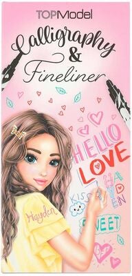 TOPModel Skrivesett 8-pack, Calligraphy & Fineliner