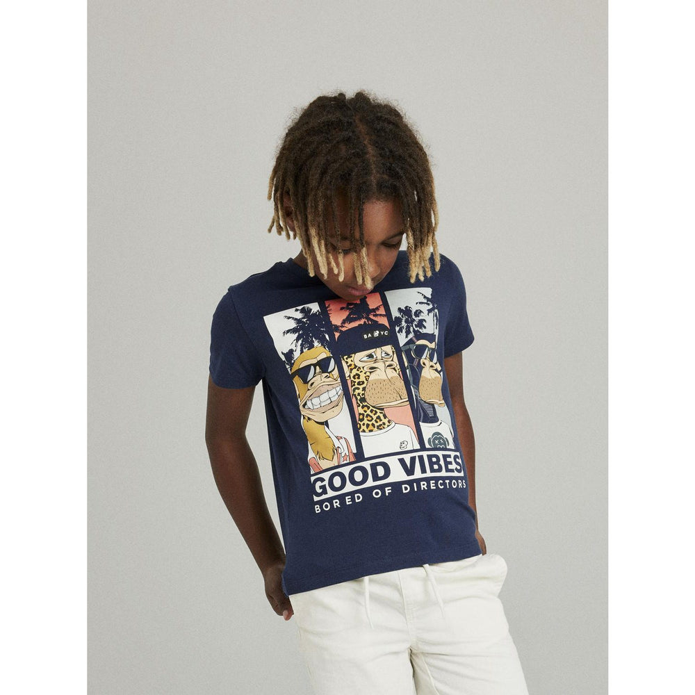 Køb Name It Navy Blazer Fartil Bored Of Directors Regular T-Shirt