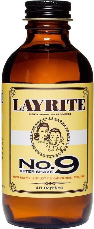 Layrite No. 9 Bay Rum Aftershave