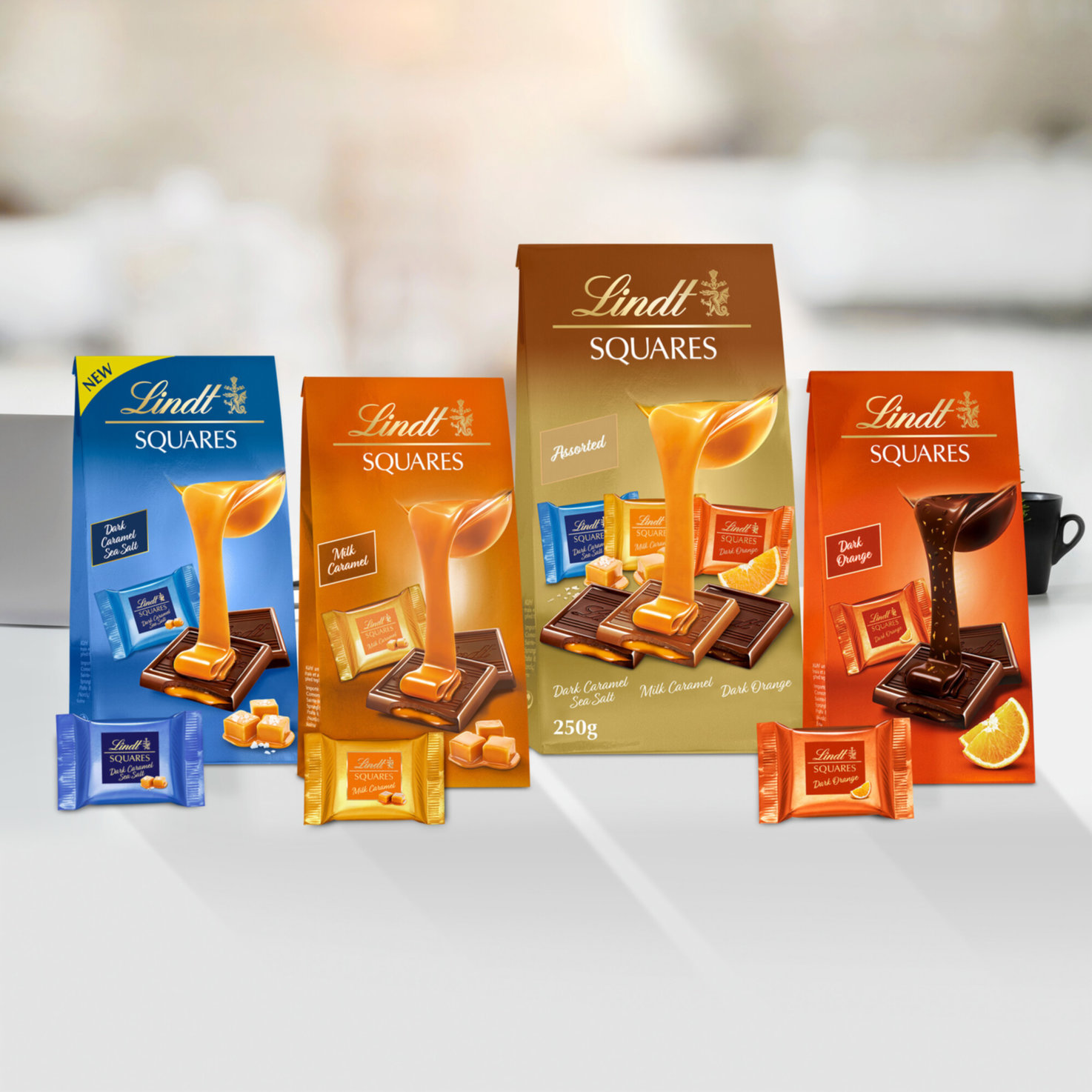 Lindt Squares Assortiert