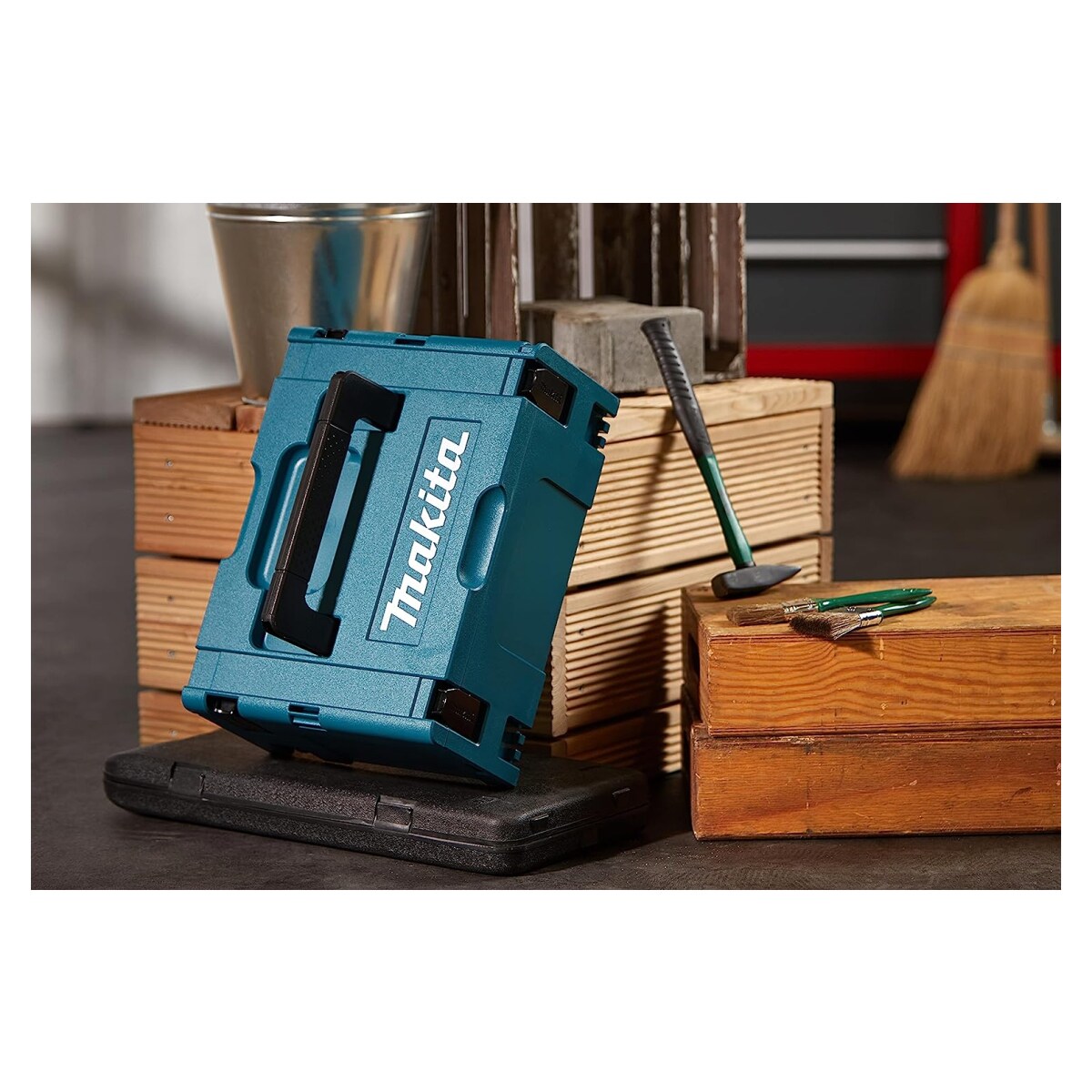 Makita MAKPAC Gr.2 grün Werkzeugkoffer 163x295x395mm