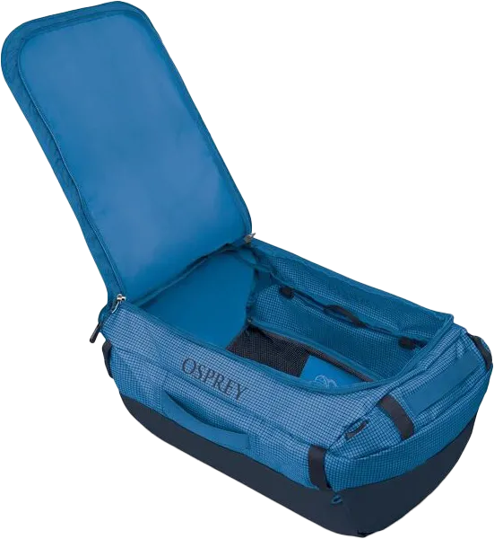 Osprey Transporter 65 Blue Flame/Scoria Blue