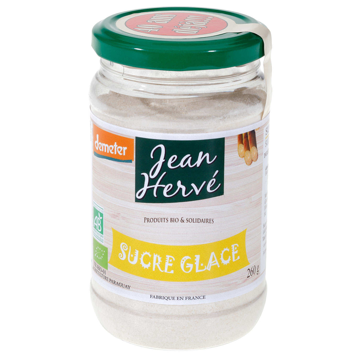 Sucre glace bio