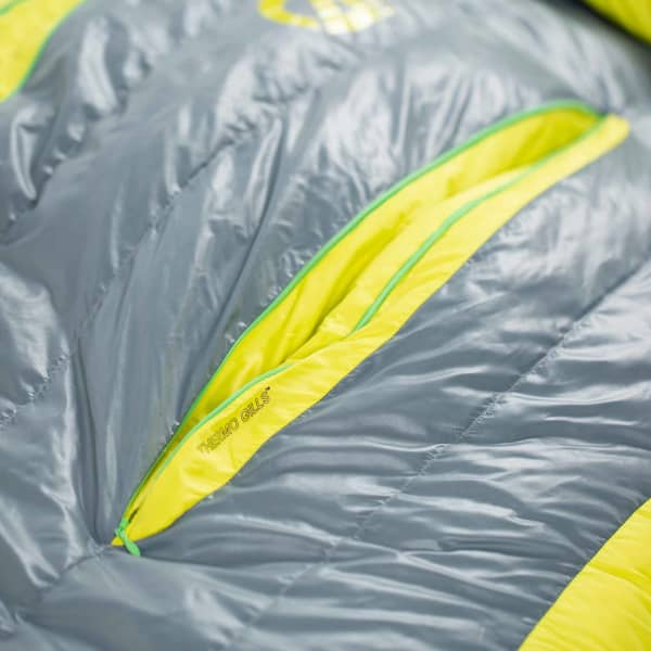 Sac de couchage NEMO EQUIPMENT DISCO MENS 30 REG GREY/DARK BLUE/LIGHT GREEN