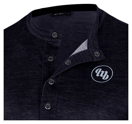 Maillot Manches Courtes Gravel MB Wear Allday Noir