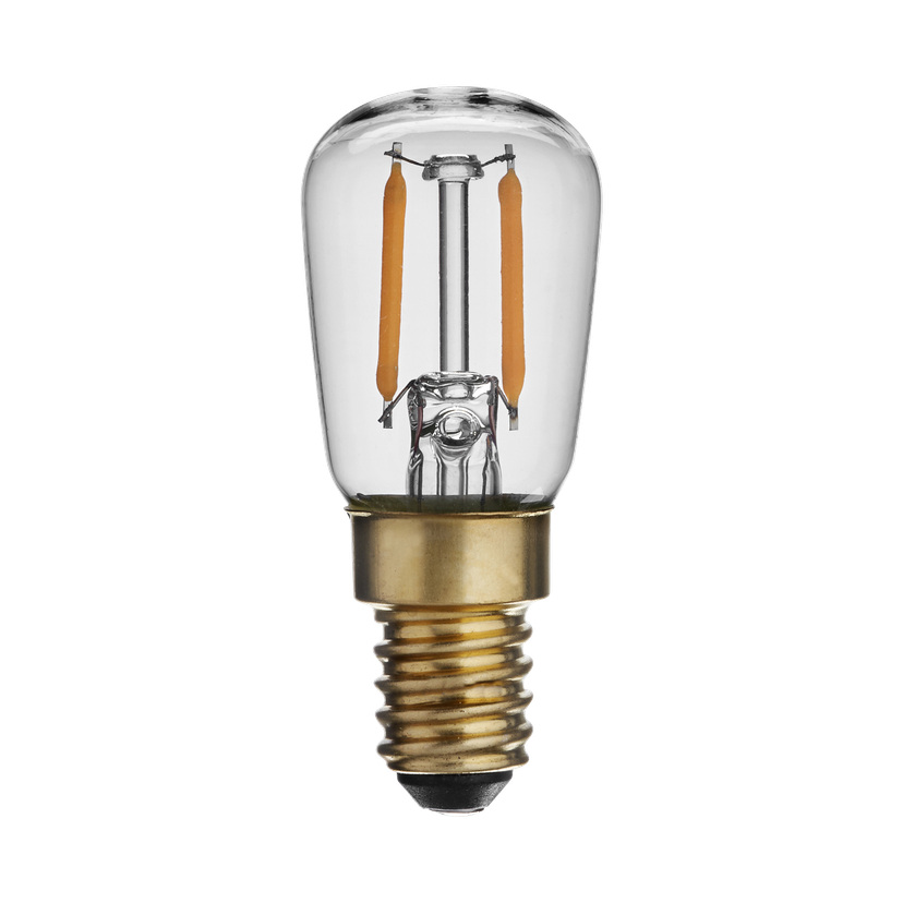 Pæreformet lyspære LED E14 2 W 170 lm