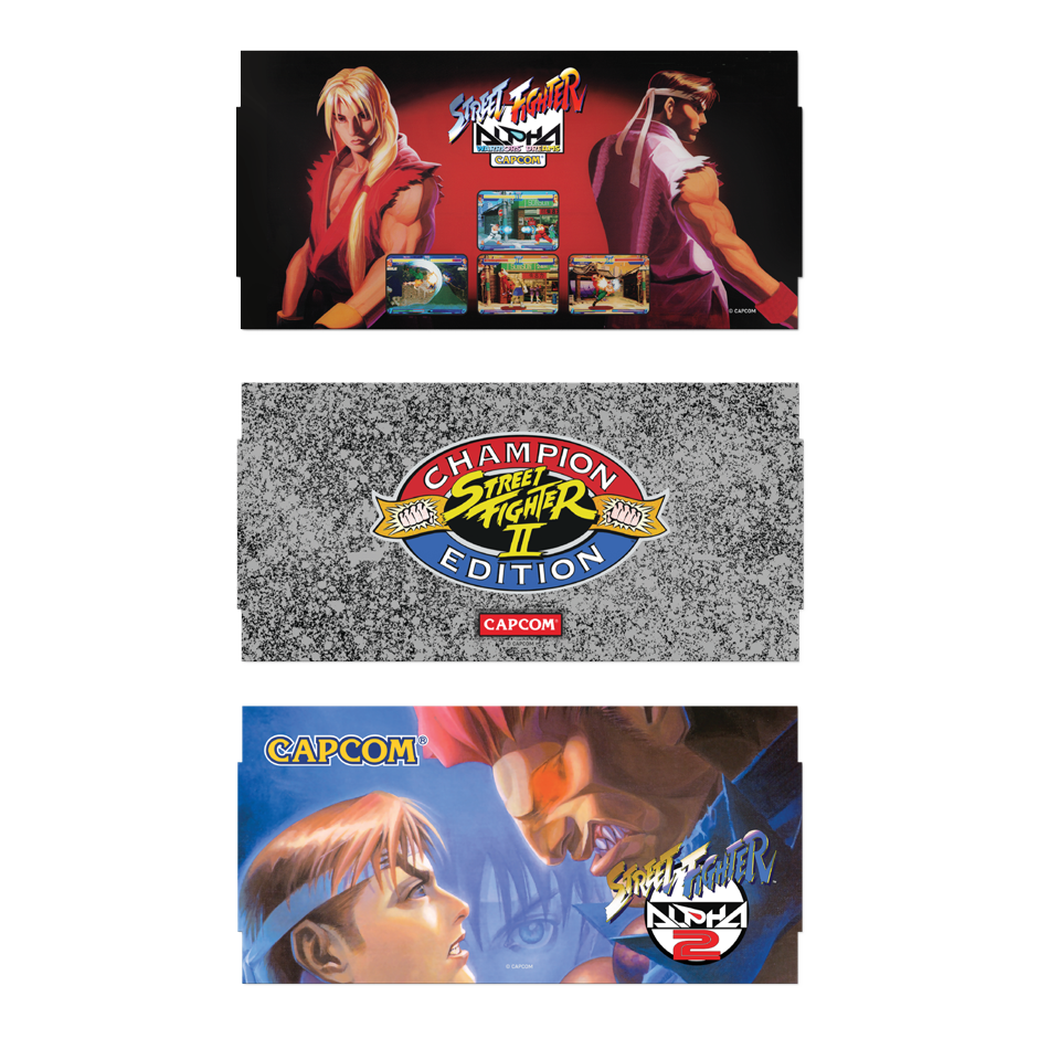Evercade Alpha Street Fighter Bartop Arcade