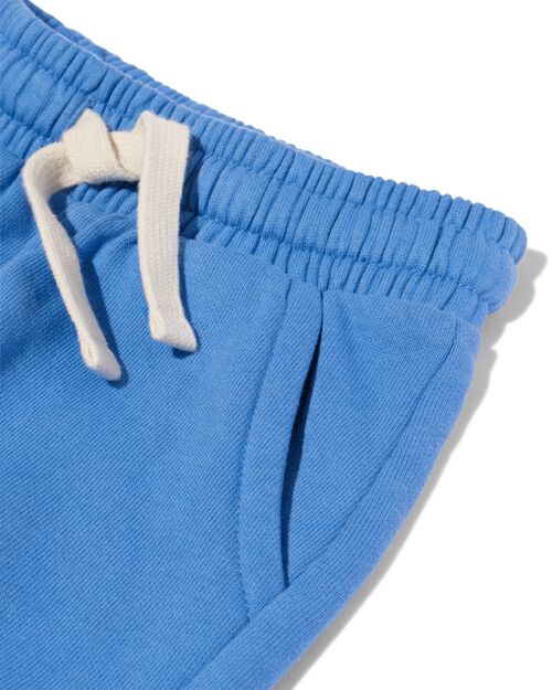 pantalon sweat bébé bleu vif