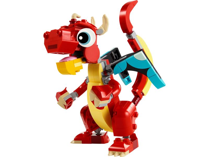 LEGO® Creator Roter Drache 31145 3-in-1-Bauset