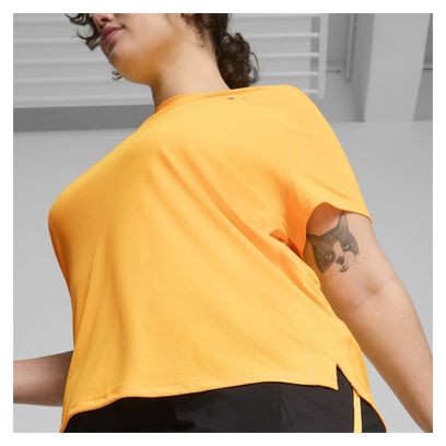 Maillot manches courtes Puma Run Favorite Velocity Orange Femme