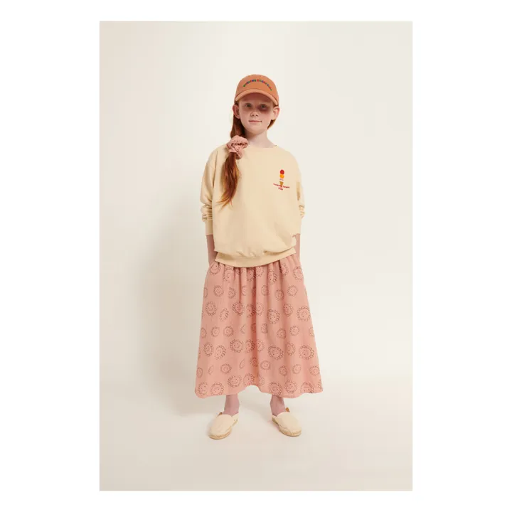Weekend House Sweat Glace Coton Bio | Crème