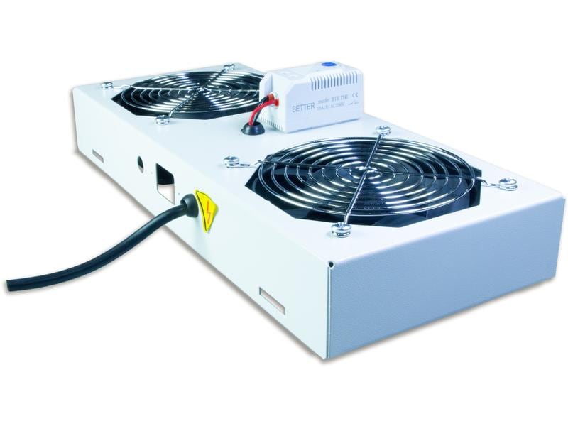 Wirewin Lüftereinheit WCAB PS FAN KIT Grau Lüfter für WCAB PS Serie, 2 Lüfter, Thermostat