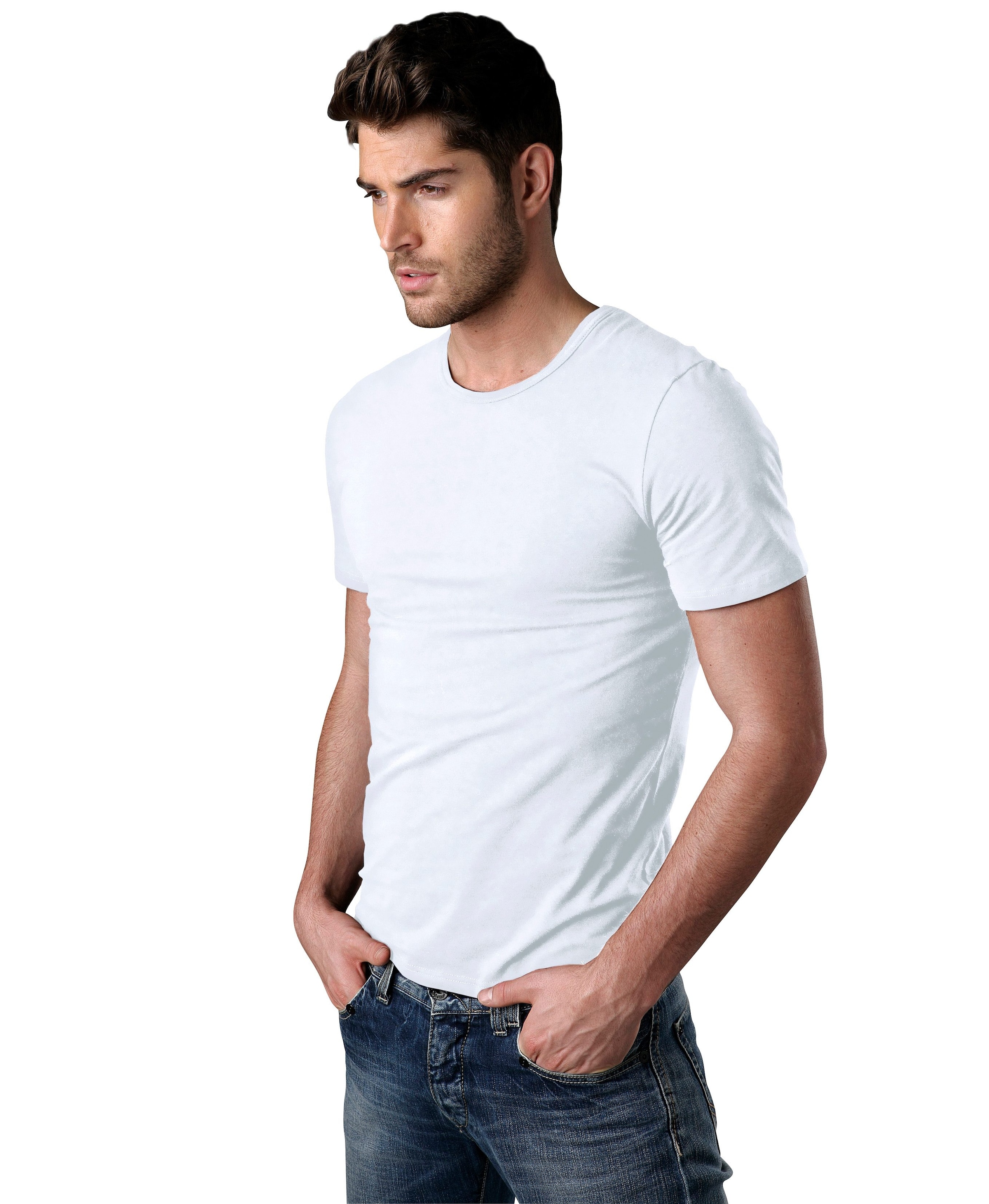H.I.S T-Shirt 2er-Pack,  mit Rundhalsausschnitt perfekt als Unterziehshirt