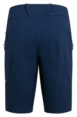 Short de VTT Rapha Trail Shorts Bleu/Orange Homme