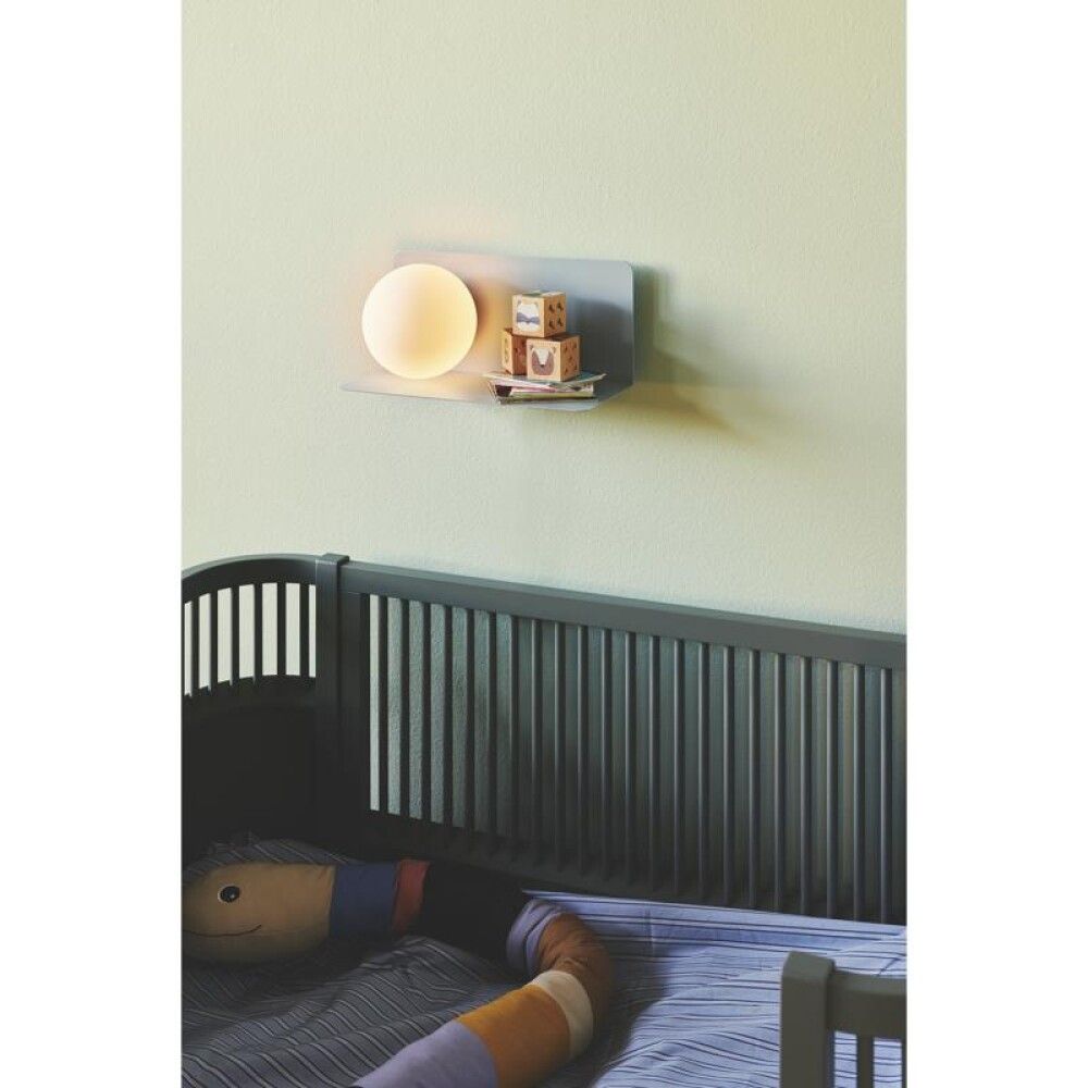 VEGGLAMPE NORDLUX LILIBETH Ø15X16CM BLÅ