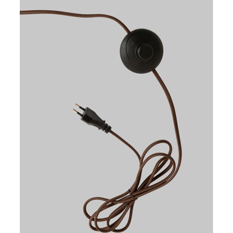 It's about Romi Tivoli vloerlamp marmer bruin