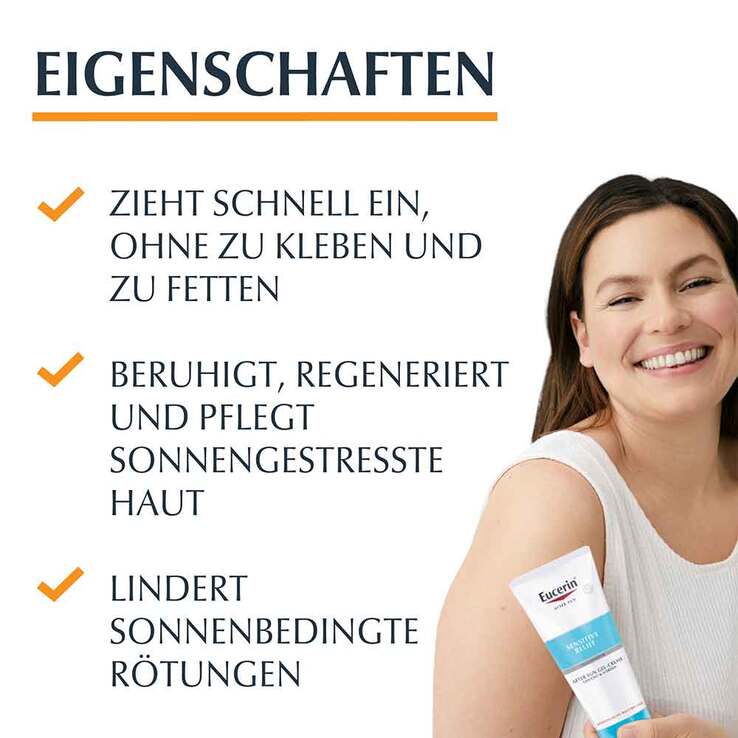 Eucerin Sun After Sun Sensitive Relief Gel-Creme, 200 ml