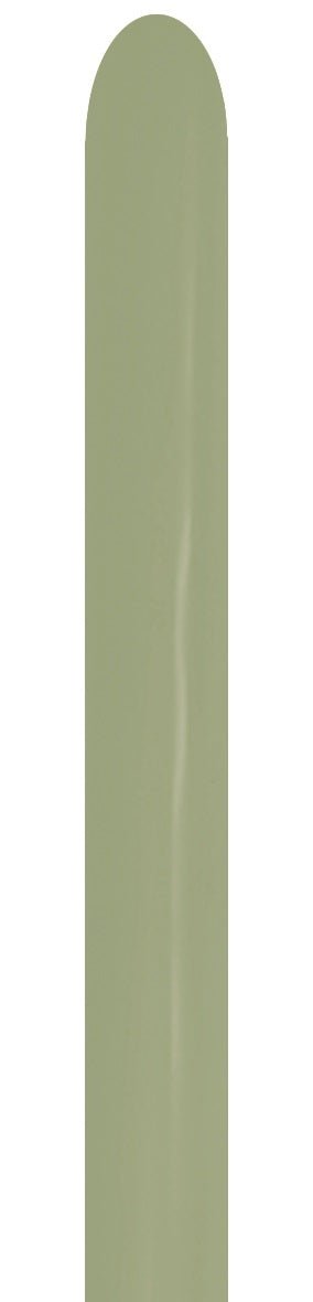 Groene Modellleerballonnen Pastel 1,52m 50st