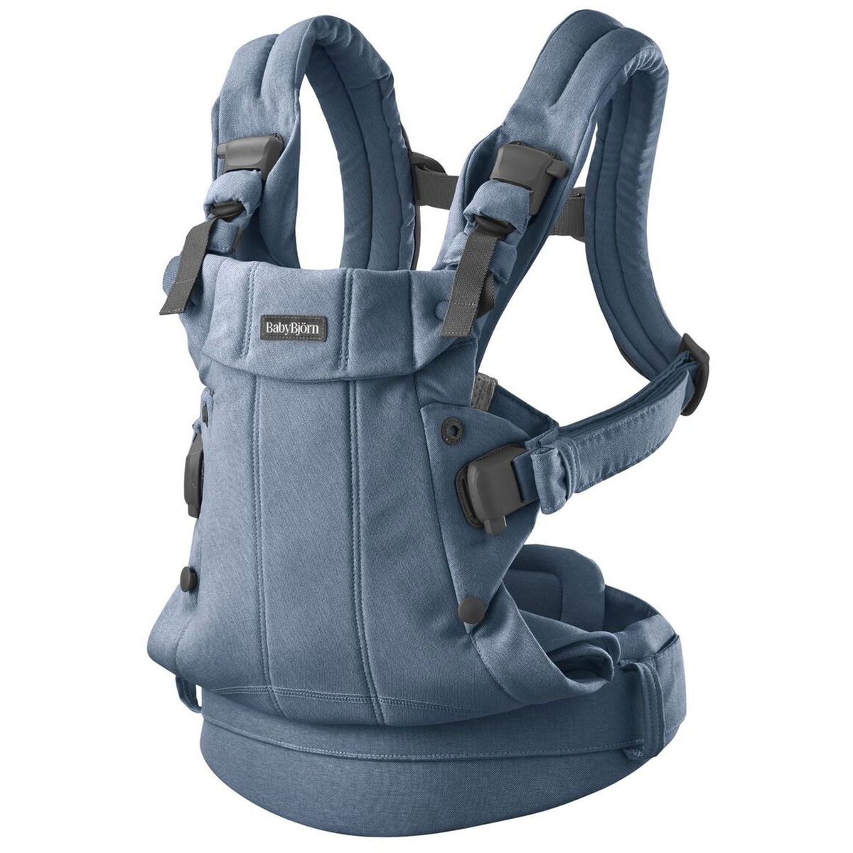 BabyBjörnBabyBjörn   Tragesitz Harmony Woven blau melange