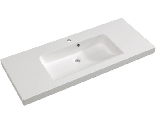 Pelipal Sunline 108 badkamermeubelset, BxHxD 153 x 200 x 50,8 cm, grafiet getextureerde fronten, 4-delige badkamermeubelset met wastafel en badmeubel van wit mineraalmarmer, spiegelkast met LED-verlichting, wandkast