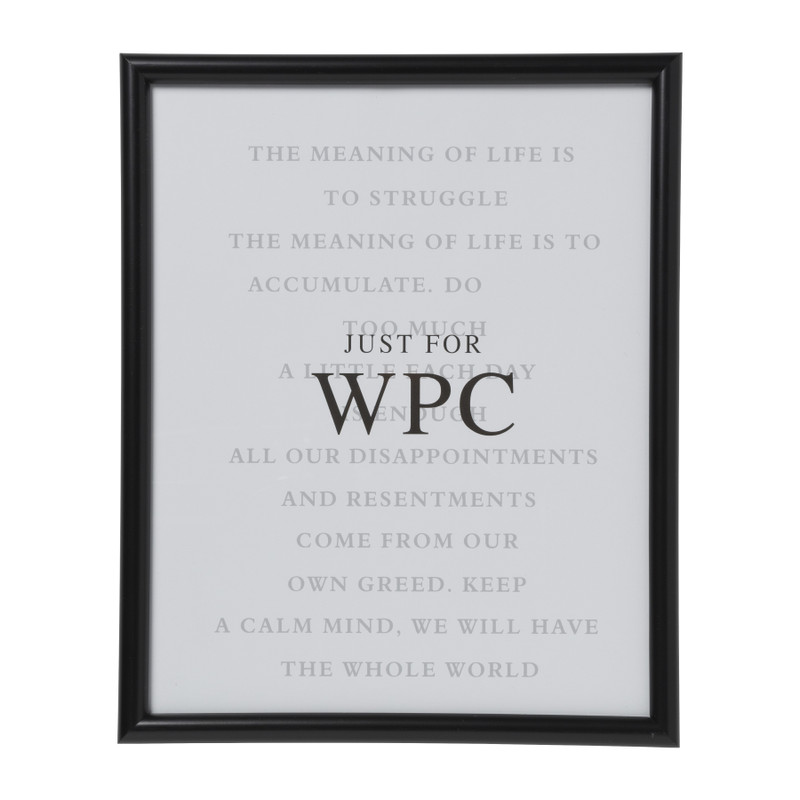 Fotolijst WPC - zwart - 20x25 cm