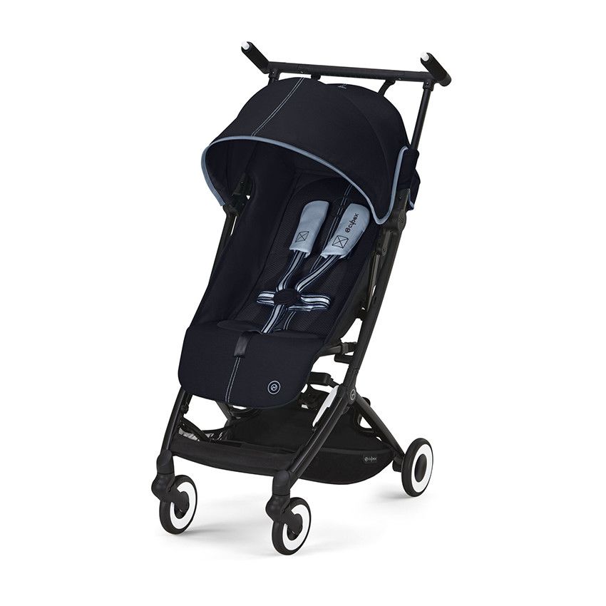 Poussette ultra-compacte Libelle 2023 ocean blue - Ecru
