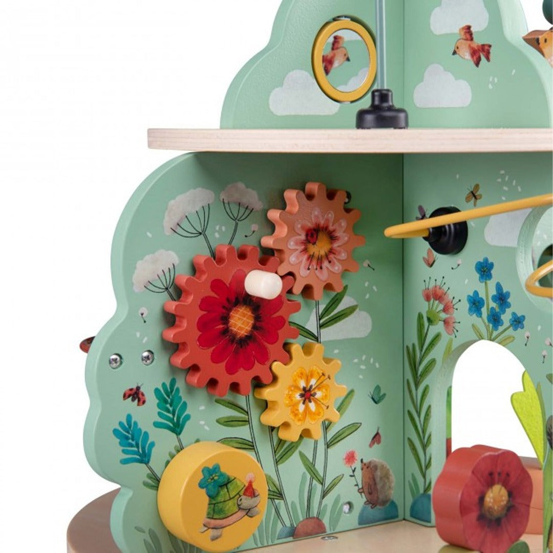 Moulin roty activiteitentafel trois petits lapins