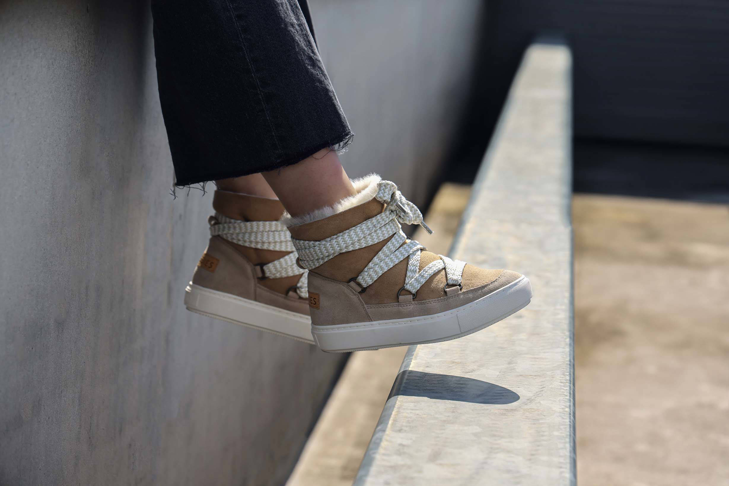 Shabbies Amsterdam Ragy uma  snowboots camel