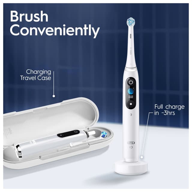 Oral-B iO 9s elektrisk tandbørste 387224 (hvid)