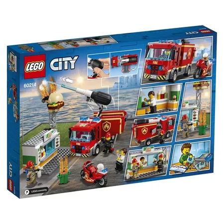 LEGO® City 60214 Feuerwehreinsatz im Burger-Restaurant