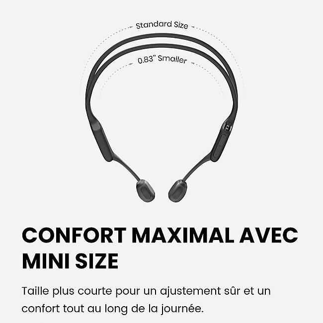 SHOKZ - CASQUE A CONDUCTION OSSEUSE OPENRUN PRO MINI