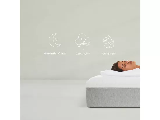 Matelas Hybride Original | Ép. 25 (cm) | Déhoussable | 140 x 190 (cm)