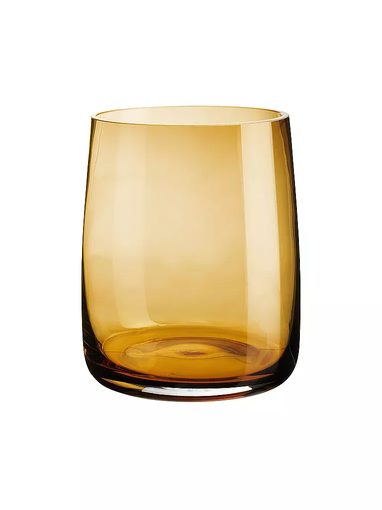 ASA SELECTION Vase - Windlicht AJANA 18cm Amber gelb