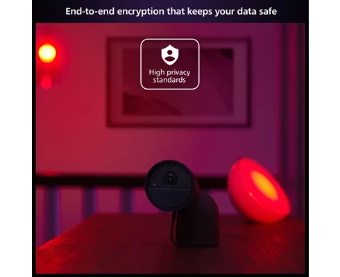 Philips Hue Secure Camera Wired Desktop Black