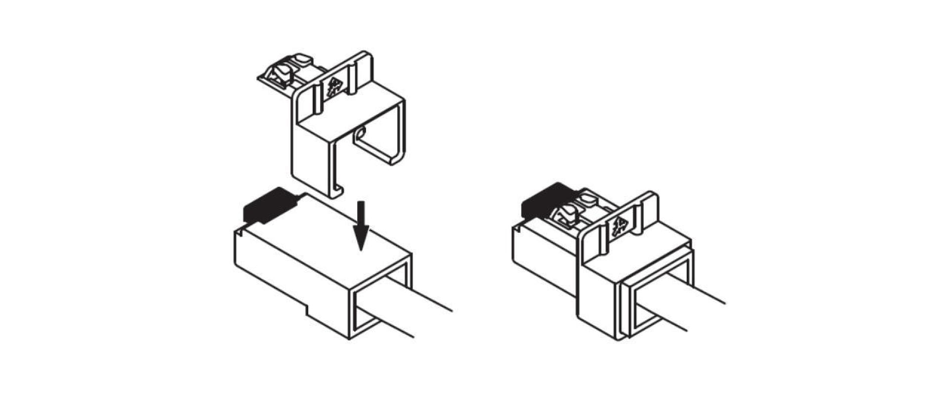 Clip RJ45 Kabel Portverriegelung 20 StückSecure Clip Starter Set mit 20 Stück