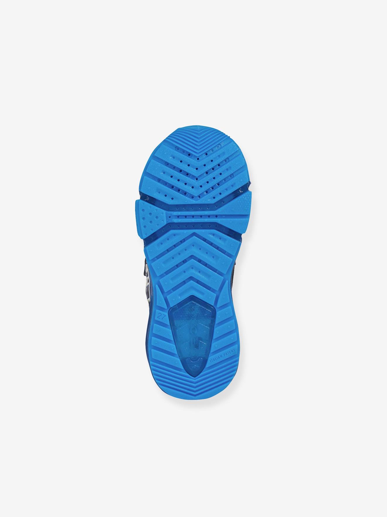 Tênis Bayonyc GEOX® com luzes para meninos, azul elétrico